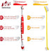 Dog Toothbrush pet Toothbrush Finger Toothbrush Small to Large Dogs,Cats with Soft Bristles Non Slip Dual Head Dog Toothbrush (8 Colors)...