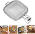 SUPVOX Sandwich Grill Folding Tray Microwave Toaster Sandwich Maker Bread Slice Grill Oven Bread Clip BBQ Grill Outdoor Household Bread Press Stai...
