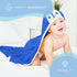 YOYOO Baby Bath Towel – Viscose Derived from Bamboo, Baby Hooded Towels - Newborn Essential Cute Navy Blue Penguin-Perfect Baby Registry Gifts for...