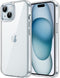 JETech Case for iPhone 15 6.1-Inch, Non-Yellowing Shockproof Phone Bumper Cover, Anti-Scratch Clear Back (Clear)......