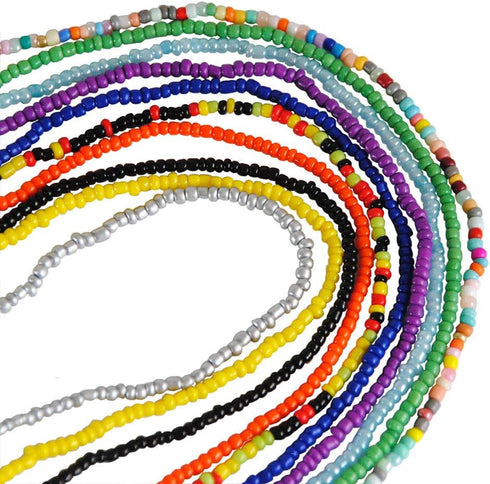 Yixin Boho Layered Waist Chains Beach Beads Belly Body Chain Fashion Belts Body Accessories Jewelry for Women...