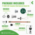 Replace for Prier P-164KT-807 Rebuild Kit P-164KT-807 P-164 Overhaul Kit includes P-164KT-805 Soft-Grip Handle Kit fit for P-164 Original or Diamo...