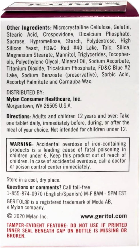 Geritol Complete Tablets 100 Tablets...