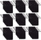 JIAKAI 50pcs Velvet Double Drawstring Cloth Bag.Jewelry Drawstring Pouches for Small Jewelry Bracelet/Headphones Bag/Beads/Spice/Gift Bags(Black)...