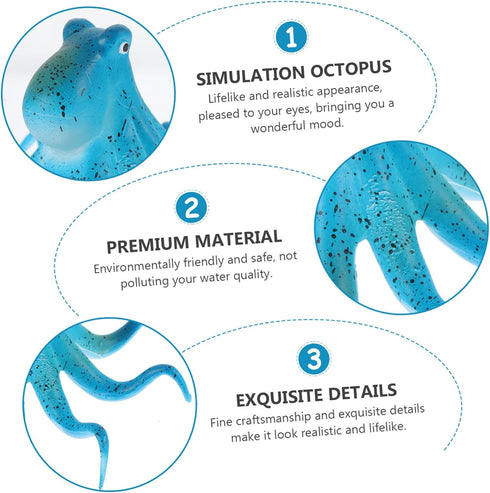 Fish Tank Landscaping Octopus Glowing Aquarium Fish Tank Decorations Octopus Aquarium Decor Fish Tank Octopus Decor Glow in The Dark Aquarium Glow...