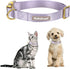 Babole Nylon Dog Collars Lavender for Small Puppy Dog,13 Colors,Adjustable Soft Comfortable Pet Collars with Safety Metal Buckle for Medium Large ...