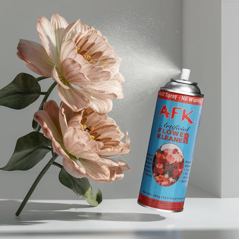 Silk Flowers and Real Touch Plants Aerosol Cleaner Spray - Premium Artificial Flower and Plant Treatment for Cleaning, Shining, and Finishing Touc...