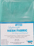 By Annie Mesh Fabric Lightweight 18"x 54" Turquoise, 18" by 54"...