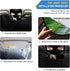Tropical Palm Tree Beach Car Windshield Sun Shade Blocks UV Rays Sun Visor Protector Foldable Sun Reflector to Keep Your Vehicle Cool...
