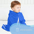 YOYOO Baby Bath Towel – Viscose Derived from Bamboo, Baby Hooded Towels - Newborn Essential Cute Navy Blue Penguin-Perfect Baby Registry Gifts for...