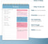 To Do List Notepad - Daily Planner Notepad Undated 52 Sheets Tear Off, 6.5" x 9.8" Checklist Productivity Organizer with Hourly Schedule for Tasks...