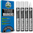 White tire Paint Marker for Car Tire Lettering - 4 Pack - Permanent Tire Paint Pens with Weatherproof Ink Designed to Last on Car Tires and Many O...