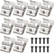 Belt Clip For Dewalt,6pcs For Dewalt N268241 Stainless Steel Drill Tool Clips Hook Kit with Screws,Fit for 20V Power Tools DCD980 DCD985 DCD980L2 ...