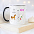 YouNique Dental Hygienist Mug, 11 Ounces, Registered Dental Hygienist Cup for Women, Dental Hygiene Coffee Mug, Dental Hygienist Gifts (Black Hand...
