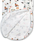 Infant Baby Swaddle Blanket, Safe Infant Sleep Zip Swaddle (ToyBlock Print Sleepsack 1PACK)...