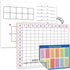 SCRIBBLEDO 11" x 14" Dry Erase Multiplication Chart Whiteboard Double Sided Multiplication Table White Board for Homeschool Classroom Kids Student...