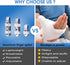 Finger Splints Thumb Splint for Broken/Injured Fingers Stabilization, Aluminum Finger Splint Adjustable, Immobilization for Mallet Fingers/Trigger...