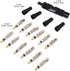 JACO Presta Valve Core Repair Kit for Bike Tires | with (12X) Replacement Valve Cores, (4X) Valve Caps, and Valve Removal Tool...