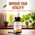 Coenzyme Q10 200mg CoQ10 Supplement -Once Daily CoQ10 200mg Powder Capsules for Heart Health, Antioxidant & Energy Support -Non-GMO, Quick Absorpt...