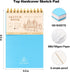 Sketchbook for Drawing Top Spiral Bound Sketch Pad for Kids 5.5" x 8.5" Hardcover Sketch Book(68lb/100gsm) Small Artist Drawing Blank Paper Notebo...