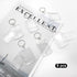 6pcs Clear Double Sided Blank Picture Keychain Acrylic Photo Frame Keyrings Personalised Photo Key Fob Holder with Split Ring for Insert 4.1 x 2.1...