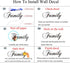 Family Like Branches on a Tree Wall Sticker Removable Home Decor Art Stickers (Family Tree)...