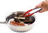 Norpro, Red 9-Inch Grip EZ Stainless and Nylon Tongs, 9 inch...