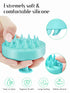 HEETA Scalp Massager Hair Growth, Soft Silicone Scalp Scrubber Shampoo Brush for Exfoliation, Dandruff Removal Head Massage Stress Relax, Wet & Dr...