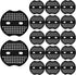 Garden Landscape Gaskets Plastic Buffer Washer, Landscape Staple Stakes Gaskets, Yard Pins Gasket for Weed Barrier Fabric, They Keep The Barrier f...
