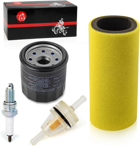 Air Filter Foam & Oil Filter & Spark Plug For Yamaha Rhino 450 YXR450 2006-2009 Rhino 660 YXR660 2004-2007 Foam Filter Is Pre-oiled...