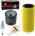 Air Filter Foam & Oil Filter & Spark Plug For Yamaha Rhino 450 YXR450 2006-2009 Rhino 660 YXR660 2004-2007 Foam Filter Is Pre-oiled...