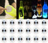 LOGUIDE LED Light Up Coasters,LED Bottle Lights, Bottle Glorifier,LED Sticker Coaster Discs for Drinks,Flash Cup Coaster Flashing Shots Light (Coo...