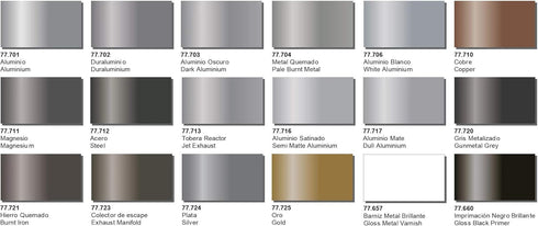 Vallejo Acrylics Metak Dark Aluminium 32ml Model Kit...