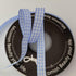Light Blue Gingham Plaid Checked Ribbon 25 Yard Each Roll 100% Polyester (3/8", Lt.Blue)...