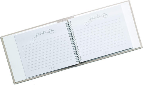 Wedding Anniversary Guest Book, 50th Anniversary Swirl Dots, 7.5" x 5.75" (20613)...