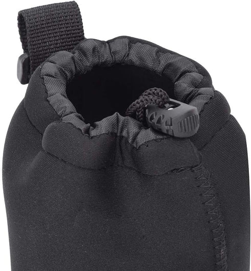 4PCS S M L XL Camera Lens Storage Bag,Portable Neoprene Black Elastic Shock Absorption DSLR Camera Lens Cover Storage Bag,4 Size Lens Pouch Set...