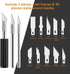 Headley Tools Precision Craft Hobby Knife Set (38pcs) with Wooden Chest, Razor Sharp Knives for Scrapbooking, Art Modeling, Sculpture, Wood&Leathe...