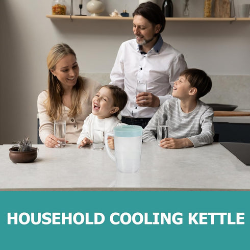 Hemoton Plastic Pitcher with Lid,2000ml Lemonade Pitcher,Pitcher with Lid Covered,Juice Beverage Jar,Airtight Pitcher Jug Juice Pitcher Milk Conta...