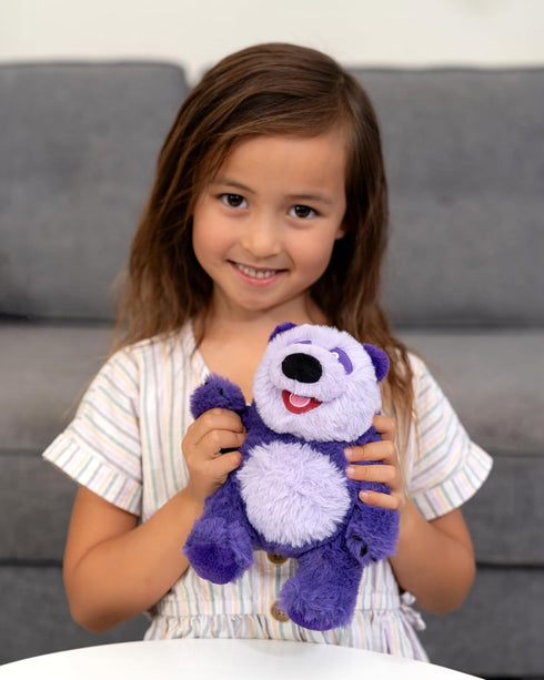 Donkey Hodie 8" Twin Pack Purple Panda & Duck Duck Plush Doll, Toys for Kids...