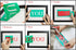 Silk Screen Stencils Self Adhesive Stencils Reusable Chalk Mesh Transfer Cat Mama Coffee Sign Cute Cat Stencils for Painting on Wood DIY T-Shirt P...