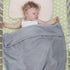 KMUSET Kids Blanket for Boys Girls 30x40 inches, Soft Cozy Fuzzy Swaddle Throw Blanket, Small Fleece Blanket for Crib Stroller, Grey...
