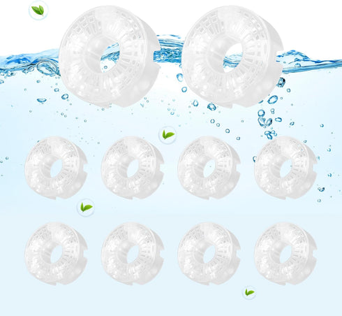WELOV 10 Pack Humidifier Filters, Humidifier Tank Cleaner for Humidifiers, Vaporizers and Steamers...