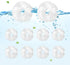 WELOV 10 Pack Humidifier Filters, Humidifier Tank Cleaner for Humidifiers, Vaporizers and Steamers...