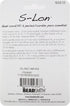 The Beadsmith S-Lon #18 Nylon Cord – Primary Mix – Tex210 Cord, 5mm Diameter, 4-Pack, 77 Yard Spools – for Stringing Beading Crochet, Micro-Macram...