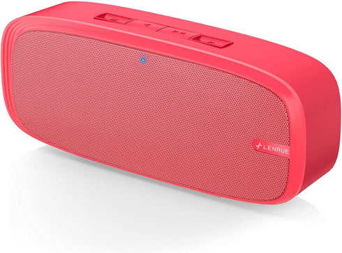 LENRUE Bluetooth Speaker, Wireless Portable Speaker with Loud Stereo Sound, Rich Bass, 12-Hour Playtime, Built-in Mic. Perfect for iPhone, Samsung...