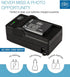 BM 2 LI-90B, LI-92B Batteries and Charger for Olympus Tough TG-6, TG-5, TG-Tracker, SH-1, SH-2, SP-100 IHS, Tough TG-1 iHS, Tough TG-2 iHS, Tough ...