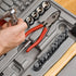 20 Pcs 12 Holes Hex Shank Bit Holder Screwdriver Head Storage Case Drill Bit Organizer Plastic Drill Bit Case Drill Bit Storage Fit for 1/4 Inch H...
