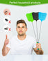 3 pcs Fly Swatter, Fly Swatter Plastic,Telescopic Fly Swatters, Large Bug Swatter That Work for Indoor and Outdoor. (Black Blue Green)...