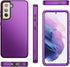 WeLoveCase for Samsung Galaxy S21 5G Case, Cover 3 in 1 Full Body Heavy Duty Protection Hybrid Shockproof TPU Bumper Three Layer Protective Case f...