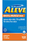 Aleve Back & Muscle Pain Relief Naproxen Sodium Tablets, Pain Reliever & Fever Reducer, Medicine for Body , 250 Count...